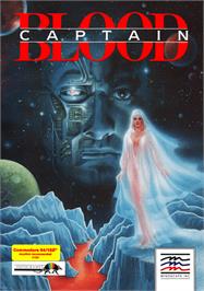 Box cover for Captain Blood on the Commodore 64.