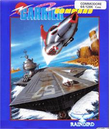 Box cover for Carrier Command on the Commodore 64.