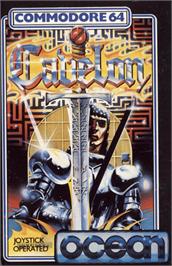 Box cover for Cavelon on the Commodore 64.