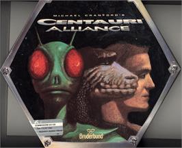 Box cover for Centauri Alliance on the Commodore 64.