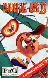 Box cover for Chuckie Egg II on the Commodore 64.