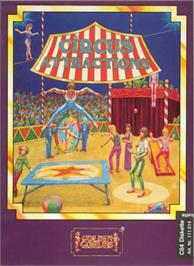 Box cover for Circus Attractions on the Commodore 64.