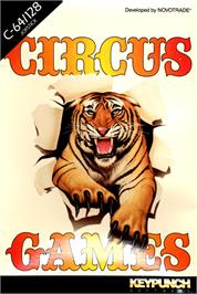Box cover for Circus Games on the Commodore 64.