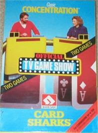 Box cover for Classic Concentration on the Commodore 64.