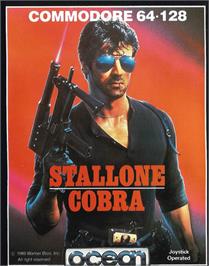 Box cover for Cobra on the Commodore 64.