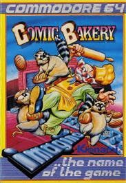 Box cover for Comic Bakery on the Commodore 64.