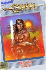 Box cover for Conan: Hall of Volta on the Commodore 64.
