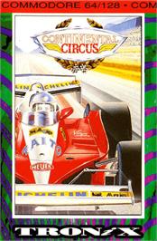 Box cover for Continental Circus on the Commodore 64.