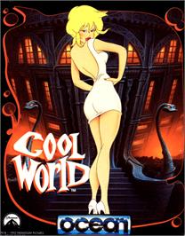 Box cover for Cool World on the Commodore 64.