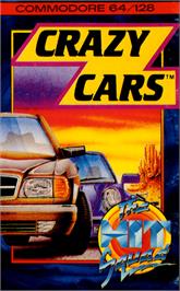 Box cover for Crazy Cars on the Commodore 64.