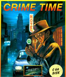 Box cover for Crime Time on the Commodore 64.