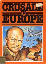 Box cover for Crusade in Europe on the Commodore 64.