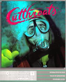 Box cover for Cutthroats on the Commodore 64.