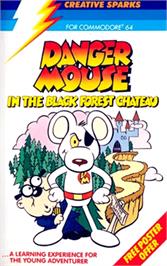 Box cover for Danger Mouse in the Black Forest Chateau on the Commodore 64.