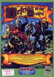 Box cover for Defender of the Crown on the Commodore 64.