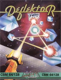 Box cover for Deflektor on the Commodore 64.