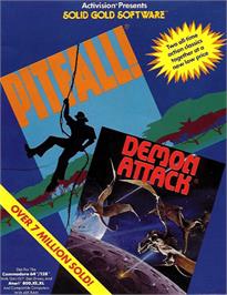 Box cover for Demon Attack on the Commodore 64.