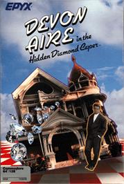 Box cover for Devon Aire in the Hidden Diamond Caper on the Commodore 64.