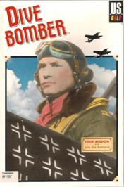 Box cover for Dive Bomber on the Commodore 64.