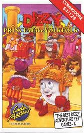 Box cover for Dizzy: Prince of the Yolkfolk on the Commodore 64.