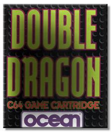 Box cover for Double Dragon on the Commodore 64.