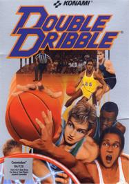 Box cover for Double Dribble on the Commodore 64.