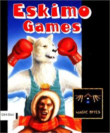 Box cover for Eskimo Games on the Commodore 64.