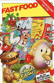 Box cover for Fast Food on the Commodore 64.