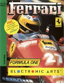Box cover for Ferrari Formula One on the Commodore 64.