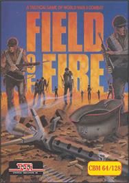 Box cover for Field of Fire on the Commodore 64.