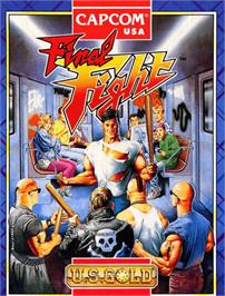 Box cover for Final Fight on the Commodore 64.