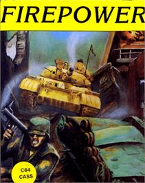 Box cover for Fire Power on the Commodore 64.