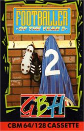Box cover for Footballer of the Year 2 on the Commodore 64.