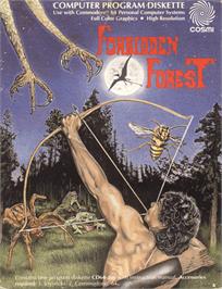 Box cover for Forbidden Forest on the Commodore 64.