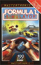 Box cover for Formula 1 Simulator on the Commodore 64.
