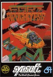 Box cover for Fort Apocalypse on the Commodore 64.