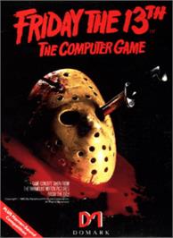 Box cover for Friday the 13th on the Commodore 64.