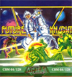 Box cover for Future Knight on the Commodore 64.