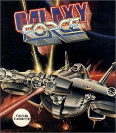 Box cover for Galaxy Force II on the Commodore 64.