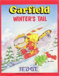 Box cover for Garfield: Winter's Tail on the Commodore 64.