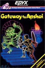 Box cover for Gateway to Apshai on the Commodore 64.