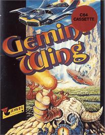Box cover for Gemini Wing on the Commodore 64.