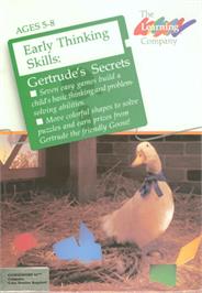 Box cover for Gertrude's Secrets on the Commodore 64.