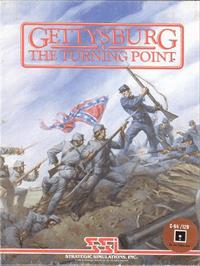 Box cover for Gettysburg: The Turning Point on the Commodore 64.
