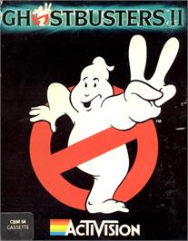 Box cover for Ghostbusters II on the Commodore 64.