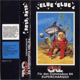 Box cover for Glug Glug on the Commodore 64.