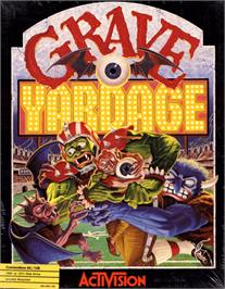 Box cover for Grave Yardage on the Commodore 64.