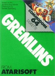 Box cover for Gremlins on the Commodore 64.