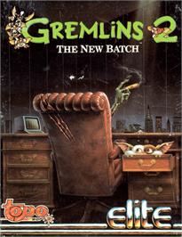 Box cover for Gremlins 2: The New Batch on the Commodore 64.