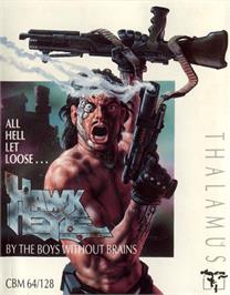 Box cover for Hawkeye on the Commodore 64.